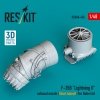 RESKIT RSU48-0456 F-35B Lightning II exhaust nozzle (Short takeoff) for Italeri kit (3D printed) 1/48